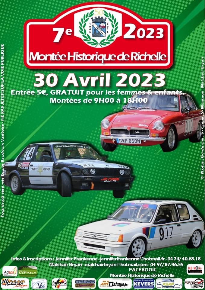 affiche deMontée Historique de Richelle