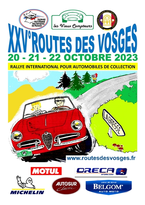 affiche deRoutes des Vosges