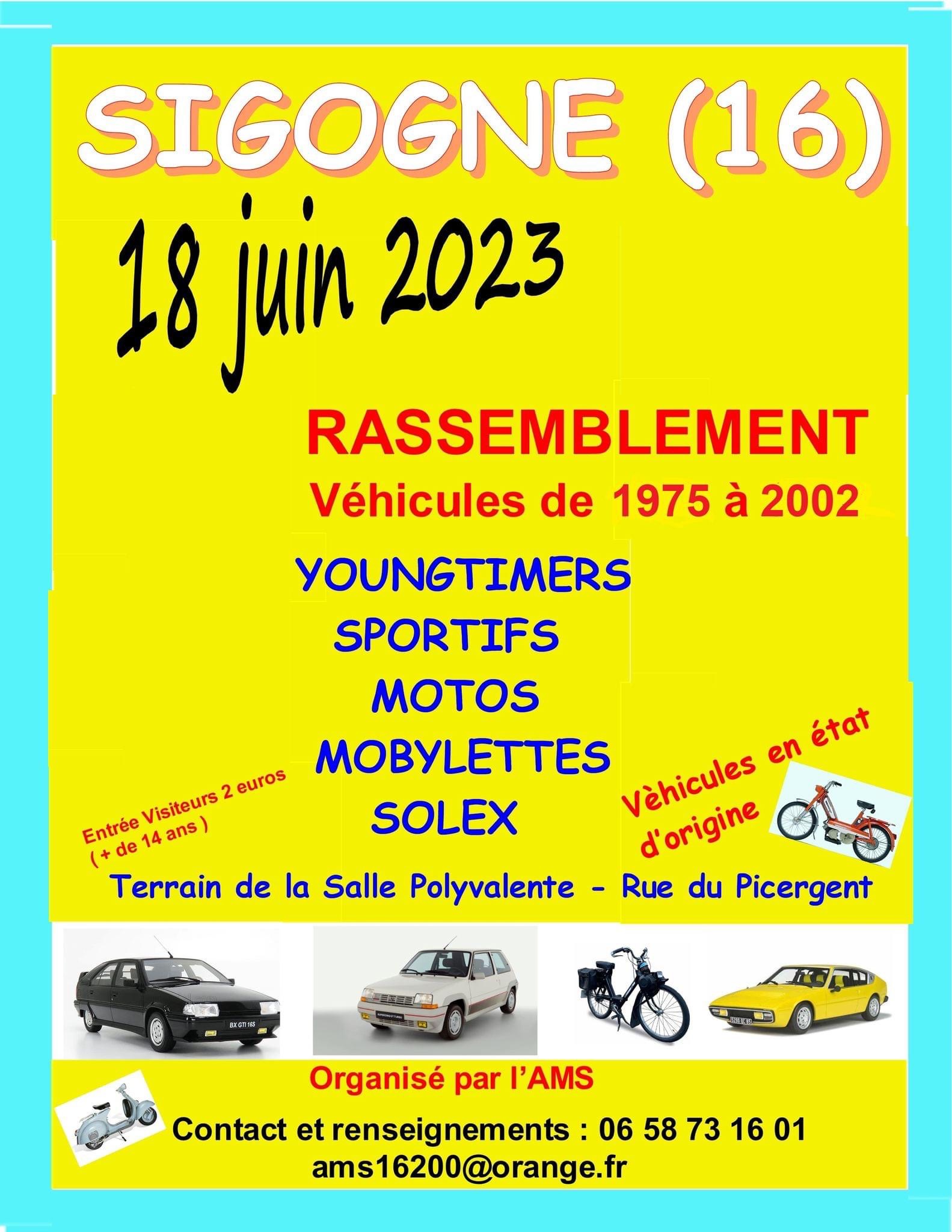 affiche deRassemblement de Youngtimers