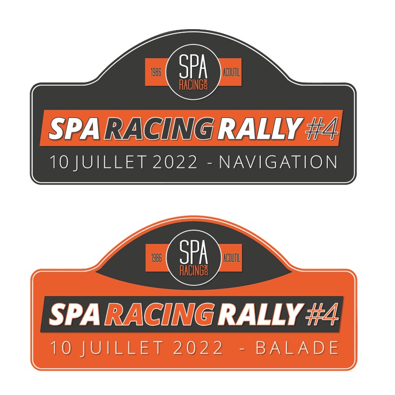 affiche deSPA Racing Rally #4 
