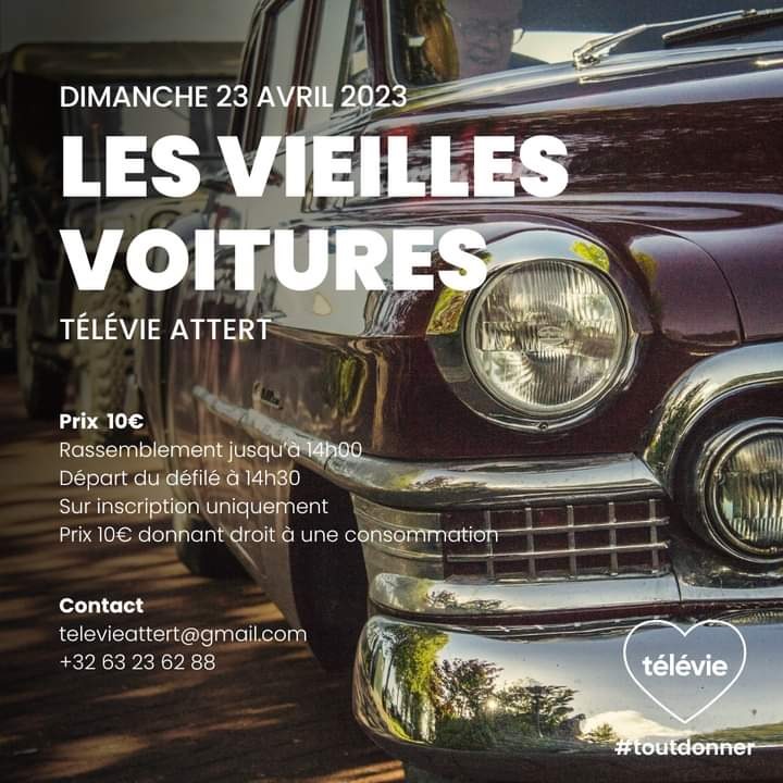 affiche deLES VIEILLES VOITURES (Télévie Attert)