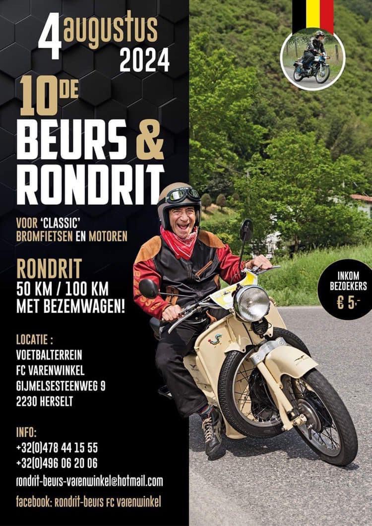 affiche de10de Rondiit-Beurs FC Varenwinkel