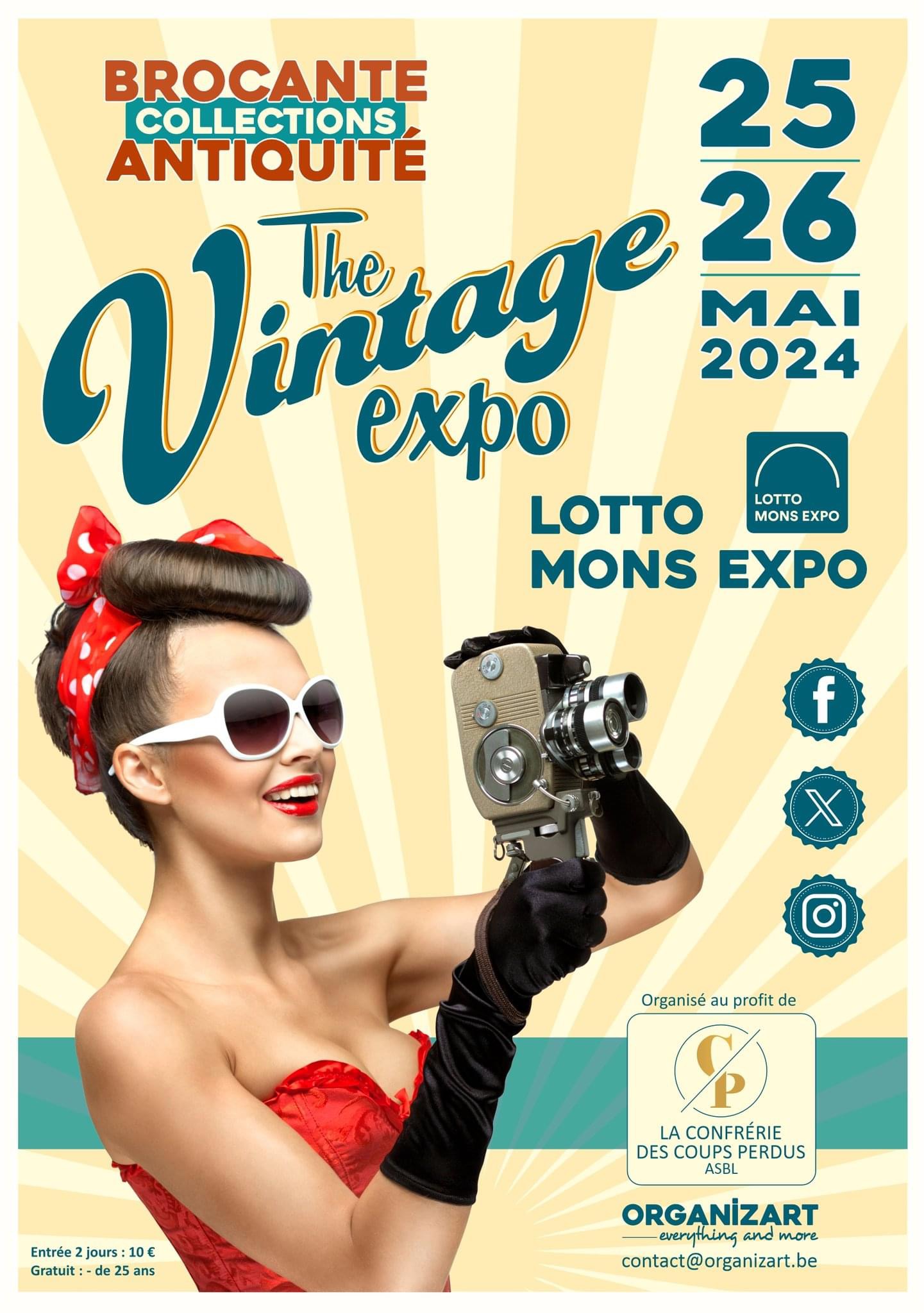 affiche deThe Vintage Expo 2024