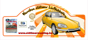 affiche deOldtimer Meeting Wervik