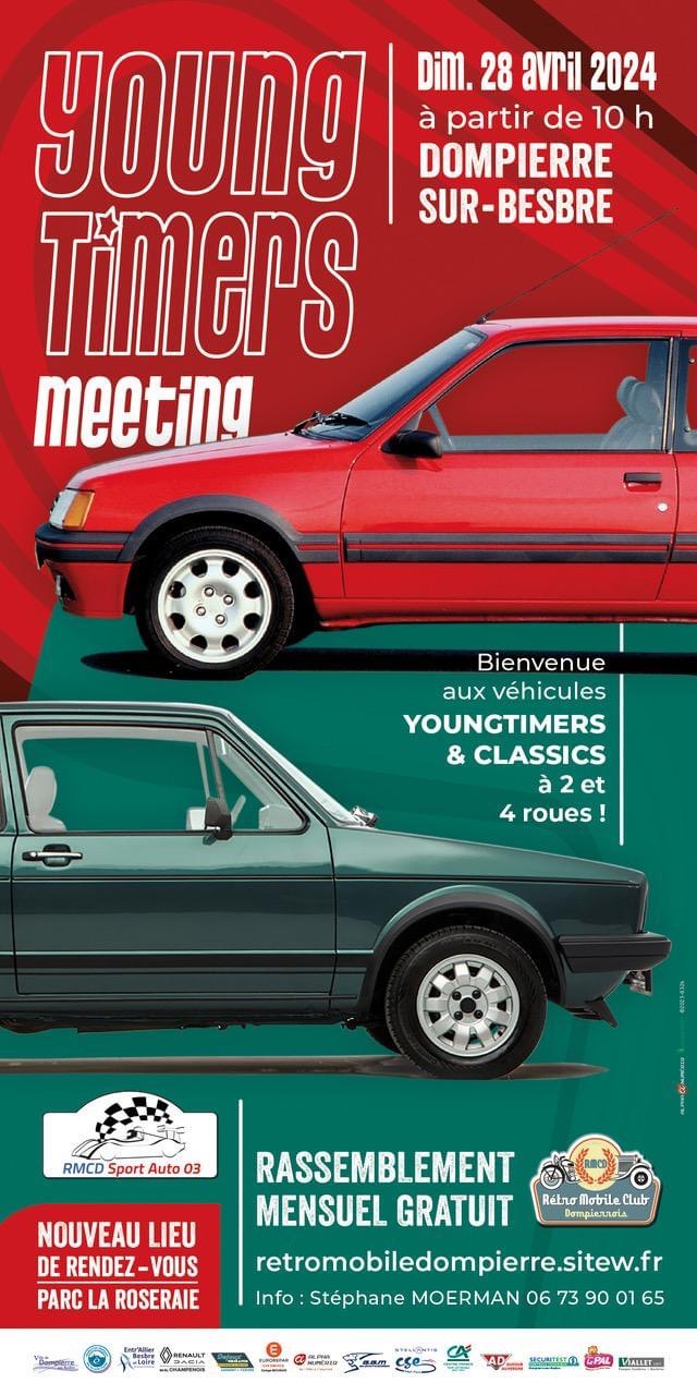 affiche deYoungtimers Meeting