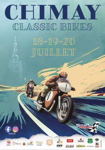 affiche deClassic Bikes