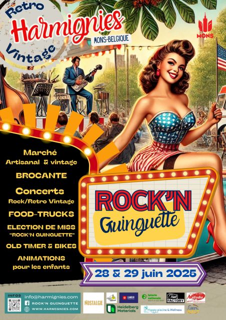 affiche deRock'n Guinguette