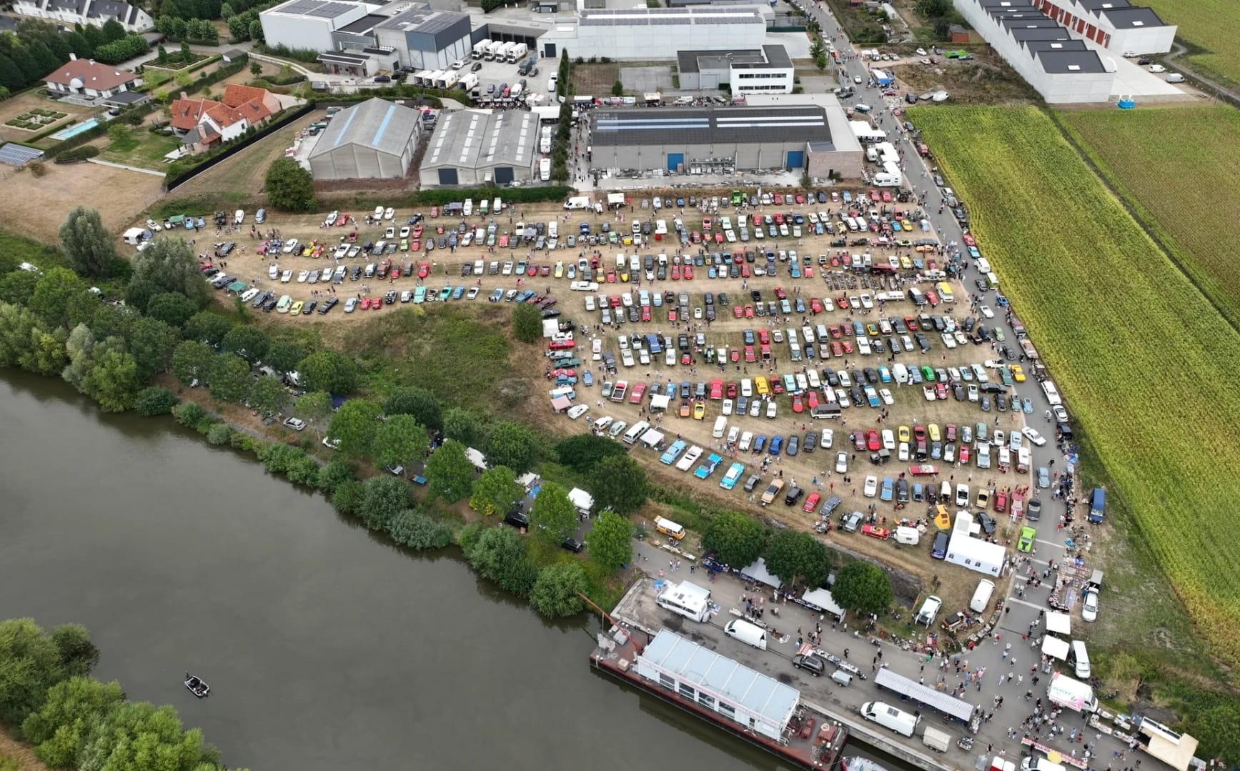 affiche de23e International Oldtimer Meeting Wervik (B)