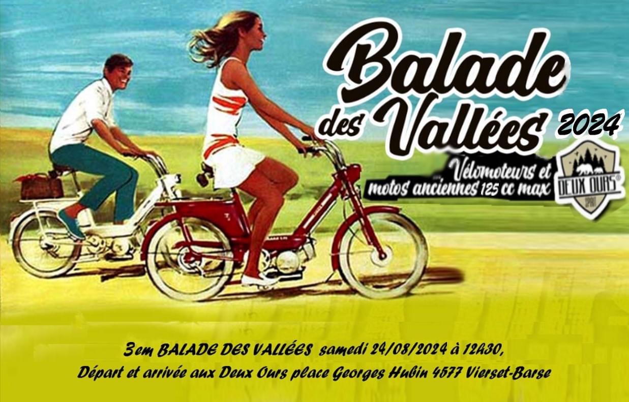 affiche de3Ã¨me Balade des VallÃ©es