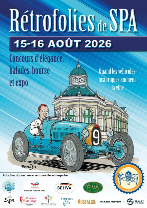 affiche deRétrofolies de Spa
