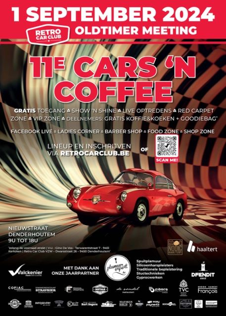 affiche de11e Car 'n Coffee