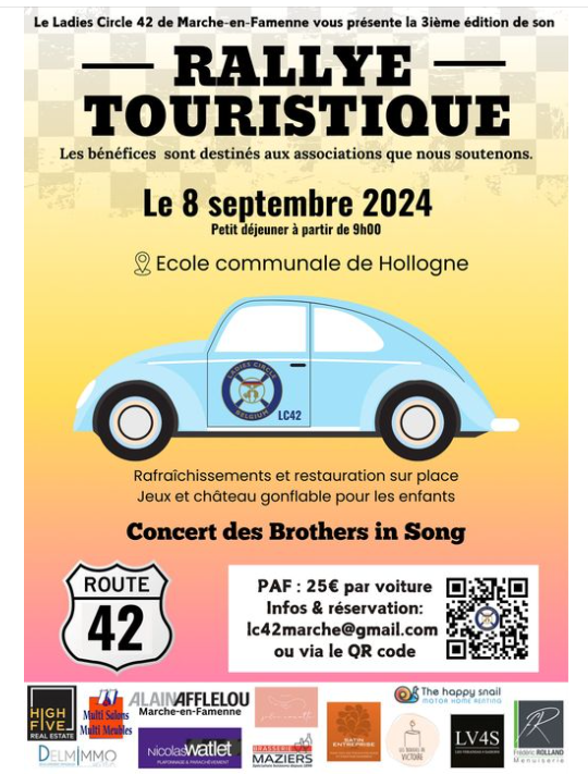 affiche deRallye touristique du LC42