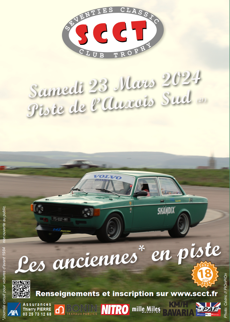 affiche deLes anciennes en piste !