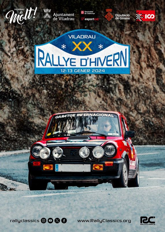 affiche deXX Winter Rallye â€“ Viladrau