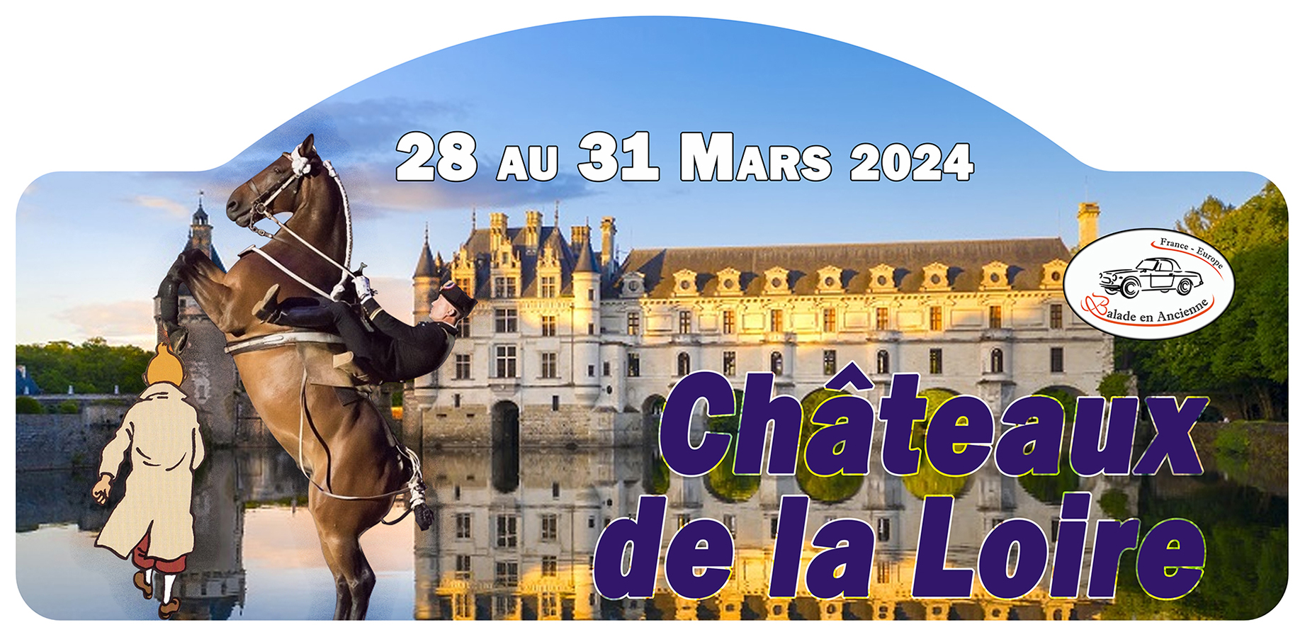 affiche deRallye touristique 