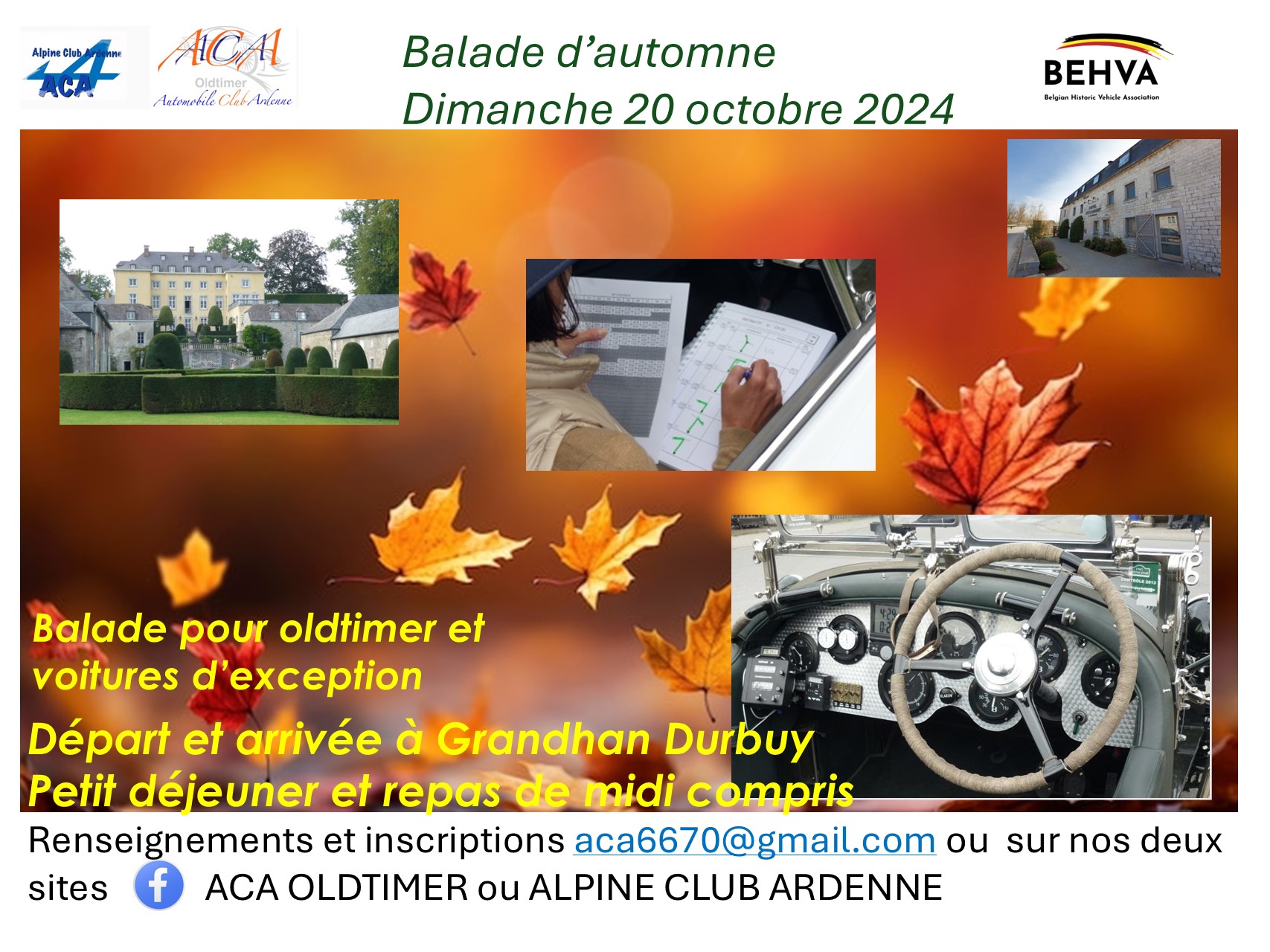affiche deBalade d'automne
