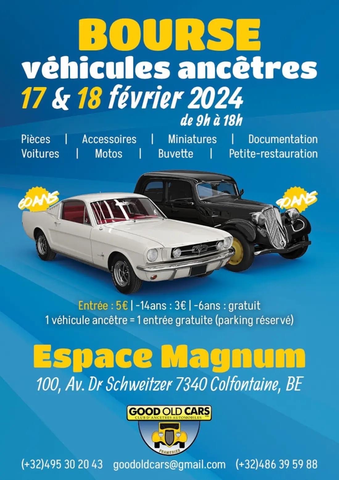 affiche deBourse de VÃ©hicules AncÃªtres