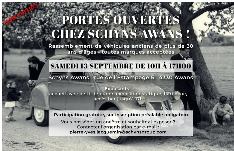 affiche de 3e Rassemblement de Voitures Anciennes