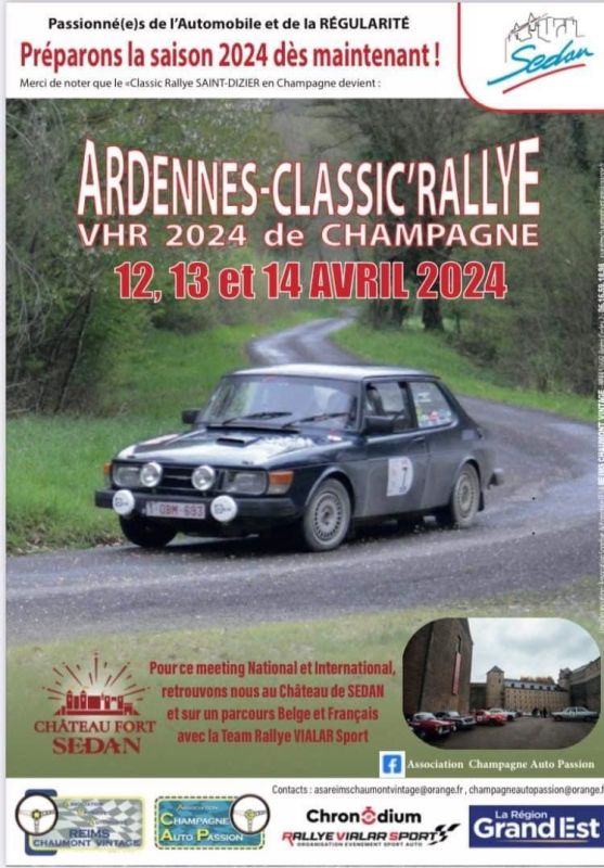 affiche deArdennes-Classic'Rallye