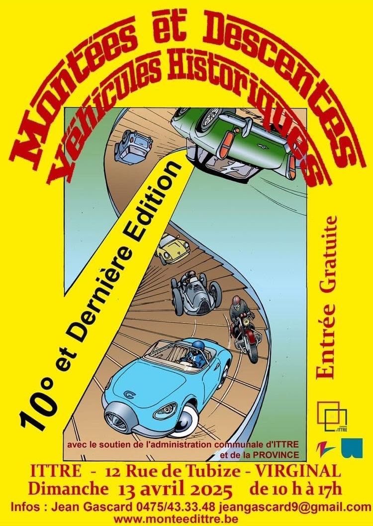 affiche deMontées et Descentes de Virginal (dernière édition !)