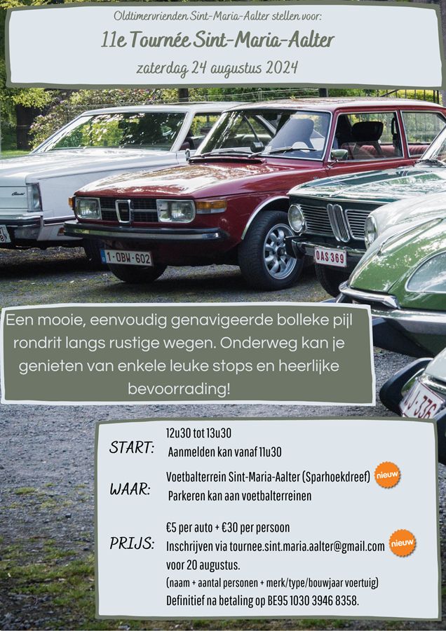 affiche de11de Tournee Sint-Maria-Aalter
