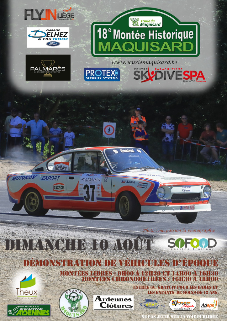 affiche deMontée Historique du Maquisard