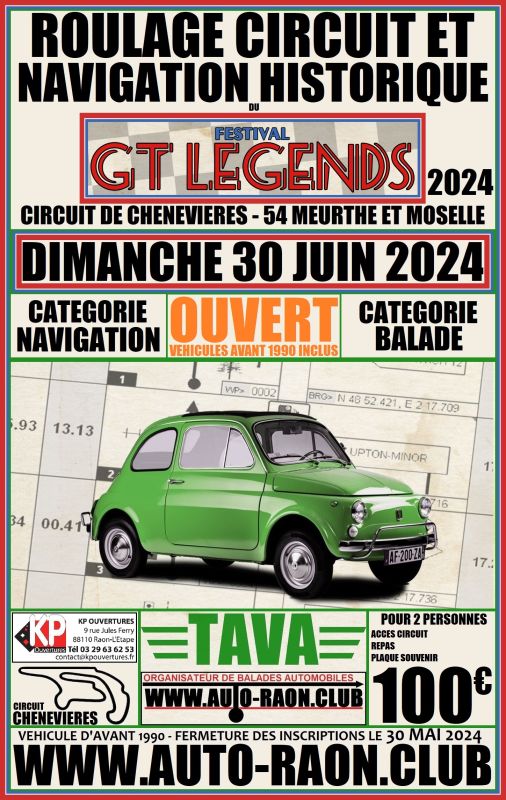 affiche deFestival GT Legends