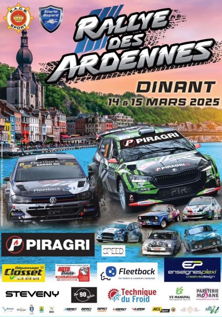 affiche deRallye des Ardennes
