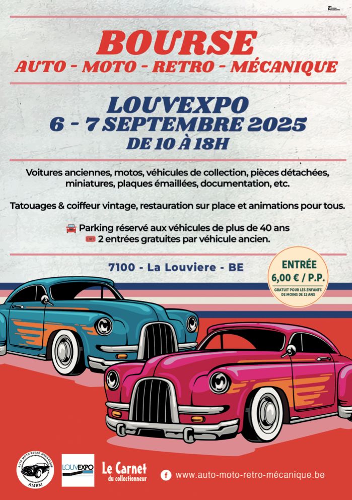 affiche deAuto Moto Rétro Mécanique