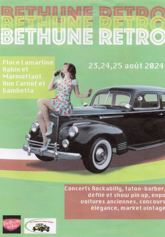 affiche deBÃ©thune RÃ©tro