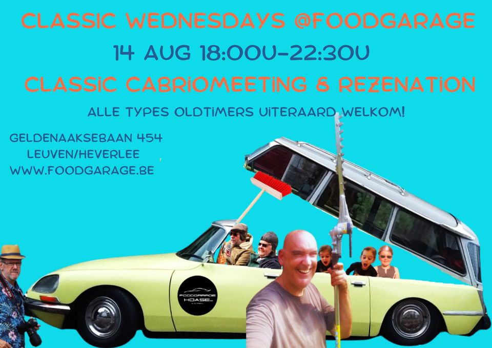 affiche deClassic cabrio in de picture