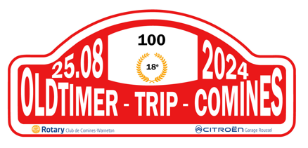 affiche de18Ã¨me Oldtimer Trip Comines