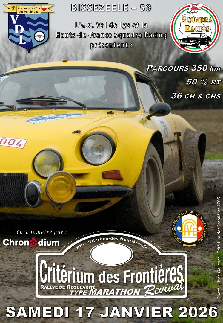 affiche deCritérium des Frontières