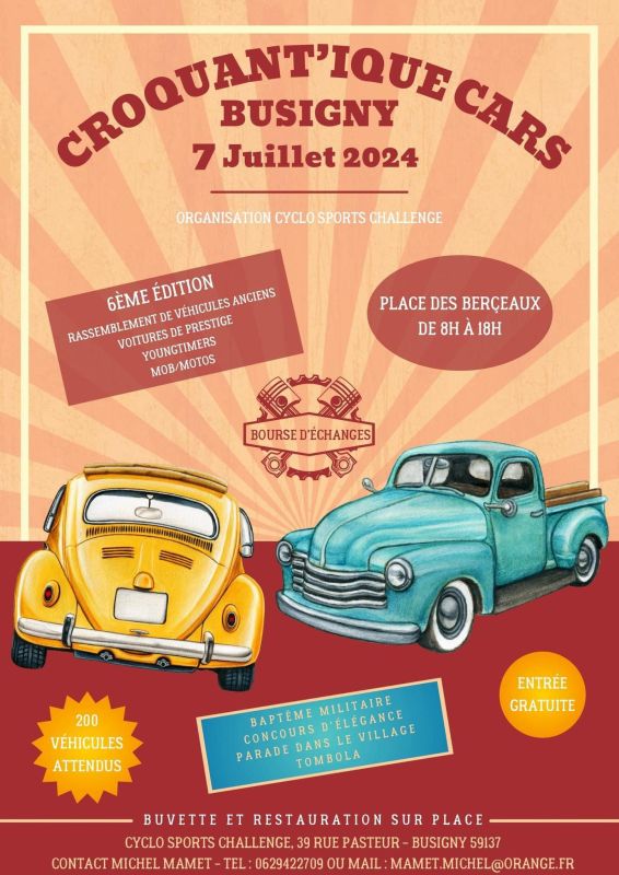 affiche deCroquanti'que Cars