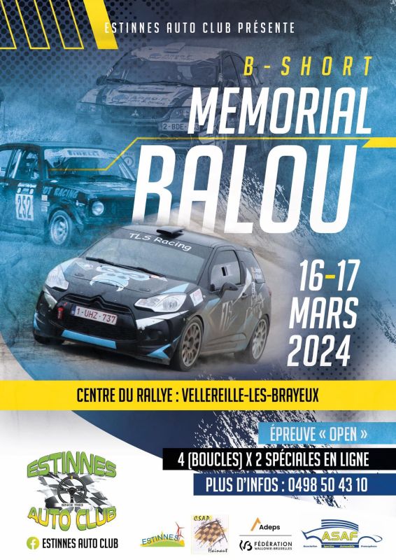 affiche deB-Short MÃ©morial BALOU