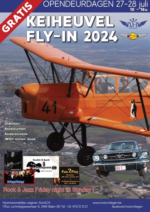 affiche deKeiheuvel Fly-In