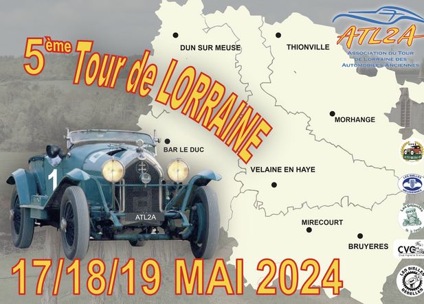 affiche de5Ã¨me Tour de Lorraine