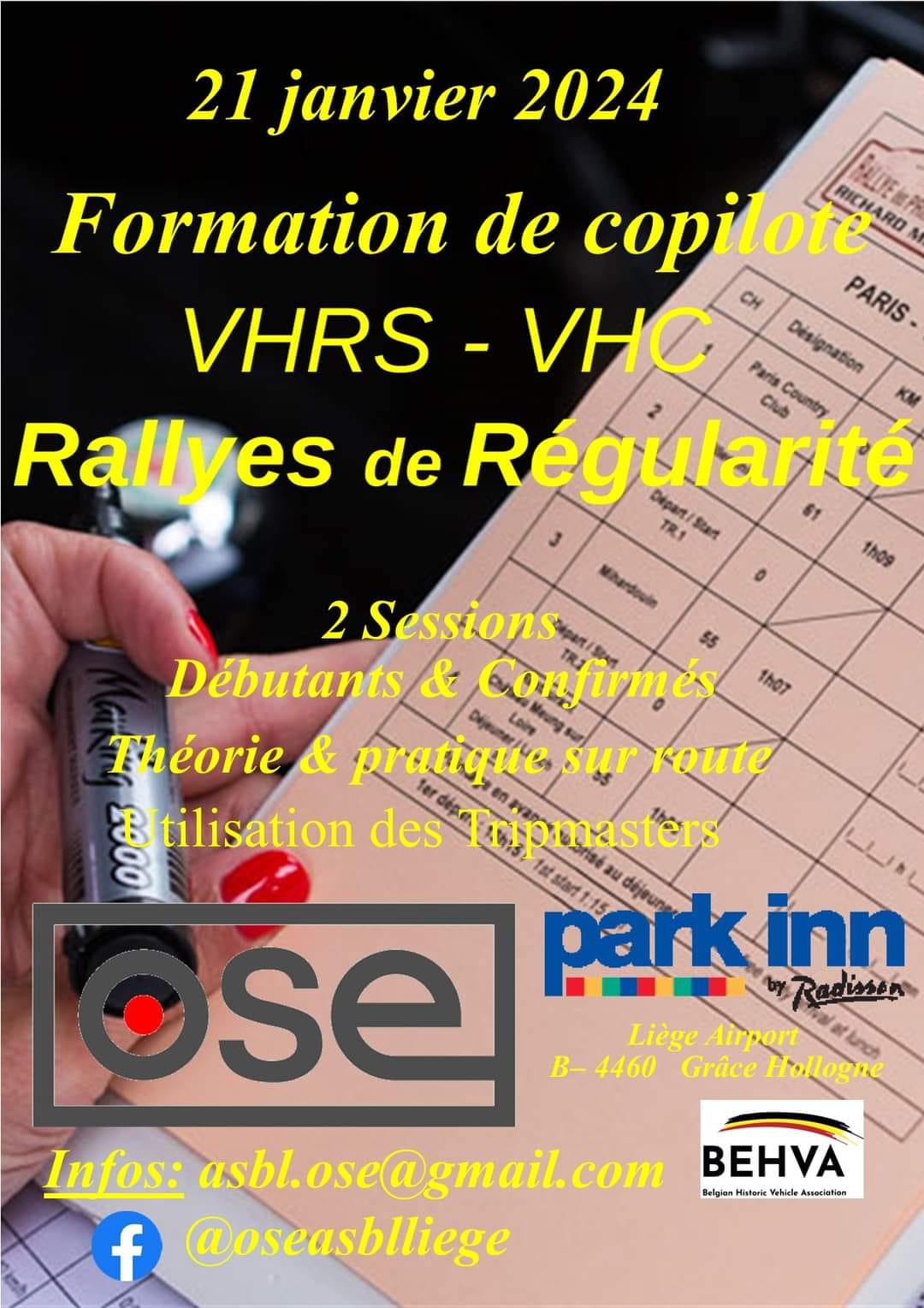 affiche deFormation de copilote