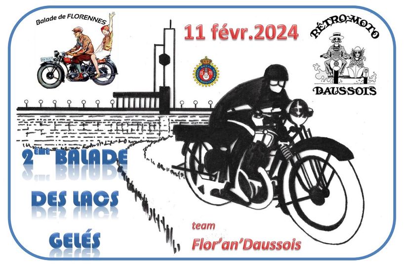 affiche de2Ã¨me balade hivernale des lacs gelÃ©s