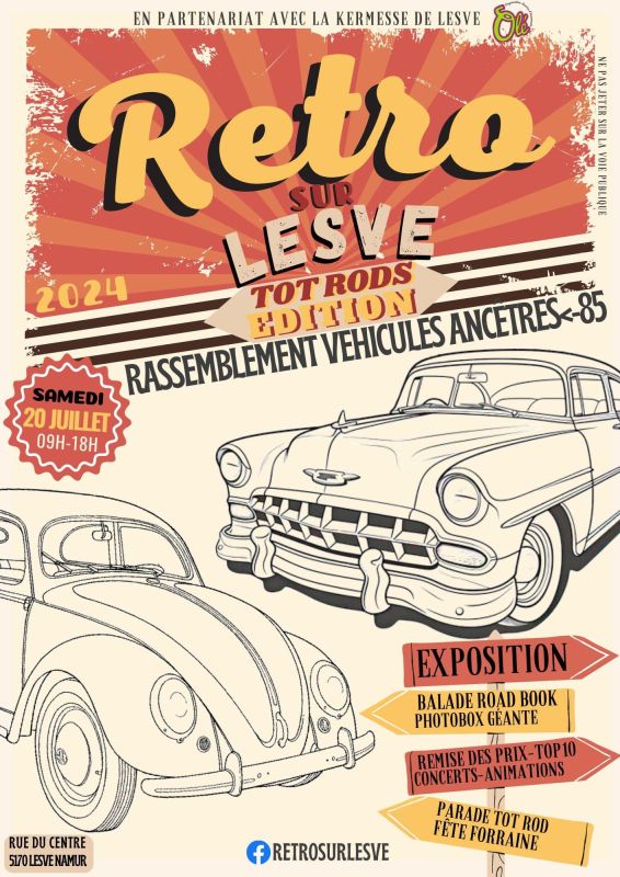 affiche deRÃ©tro sur Lesve