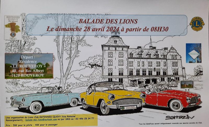 affiche deBalade des Lions