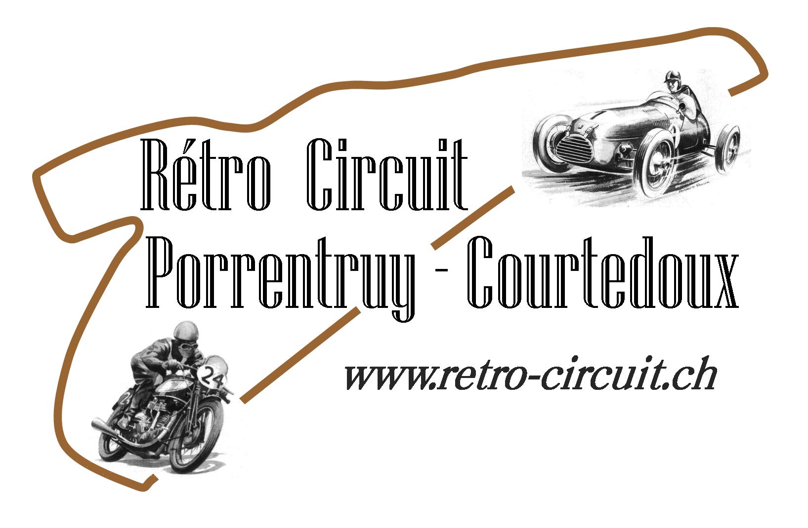 affiche deRétro Circuit Porrentruy-Courtedoux