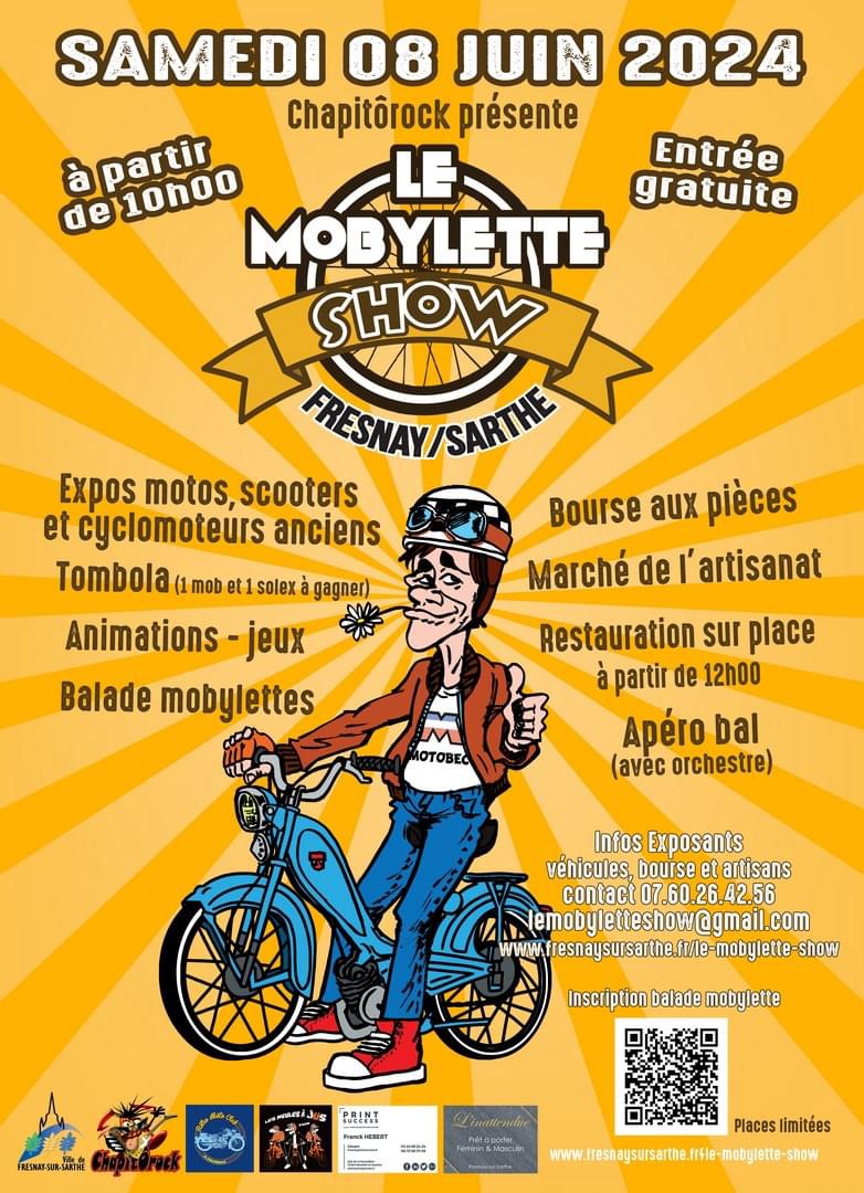 affiche deMobylette Show