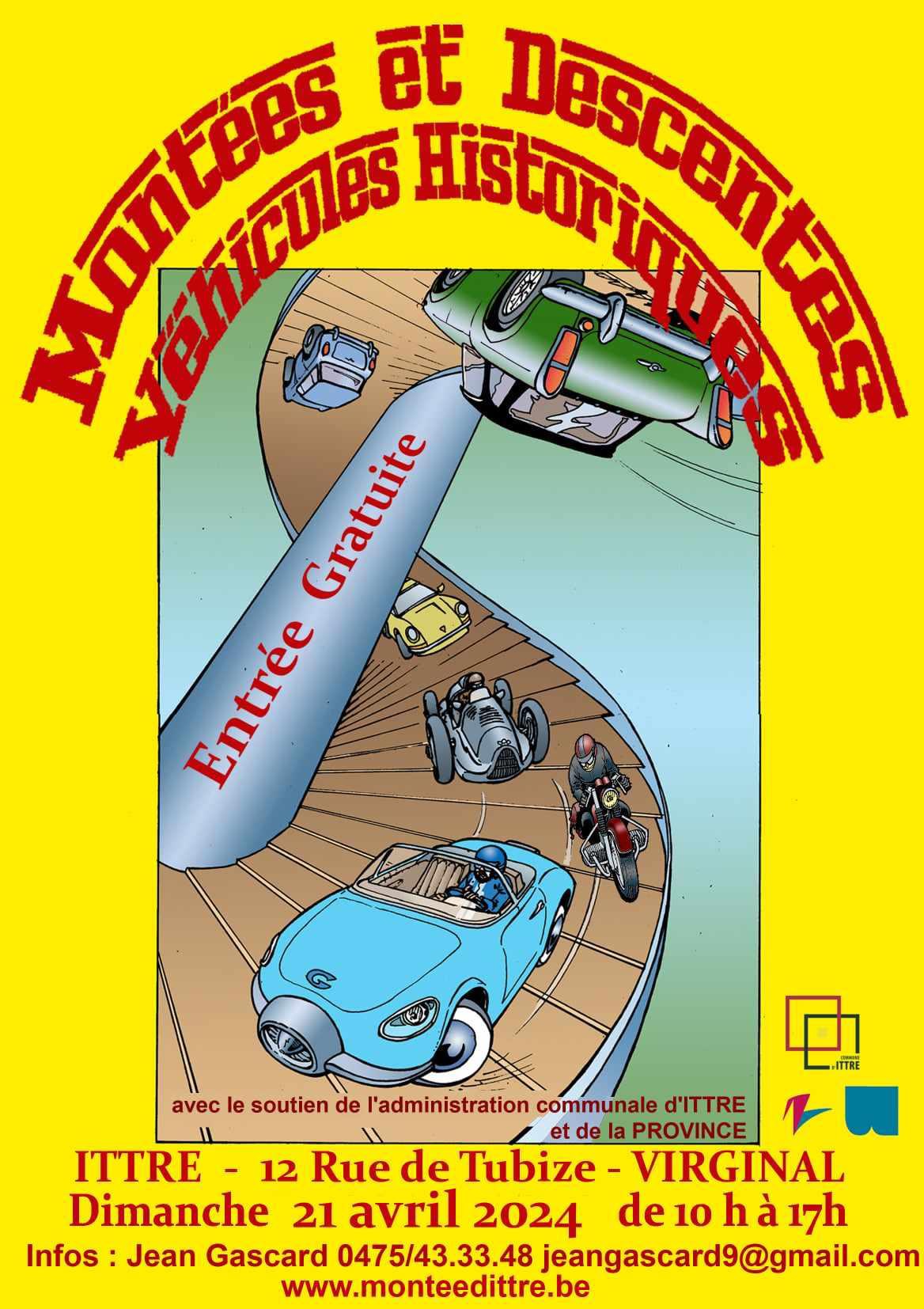 affiche deMontÃ©es et Descentes de Virginal