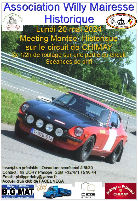 affiche de15Ã¨me Meeting historique