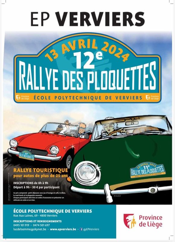 affiche deRallye des Ploquettes