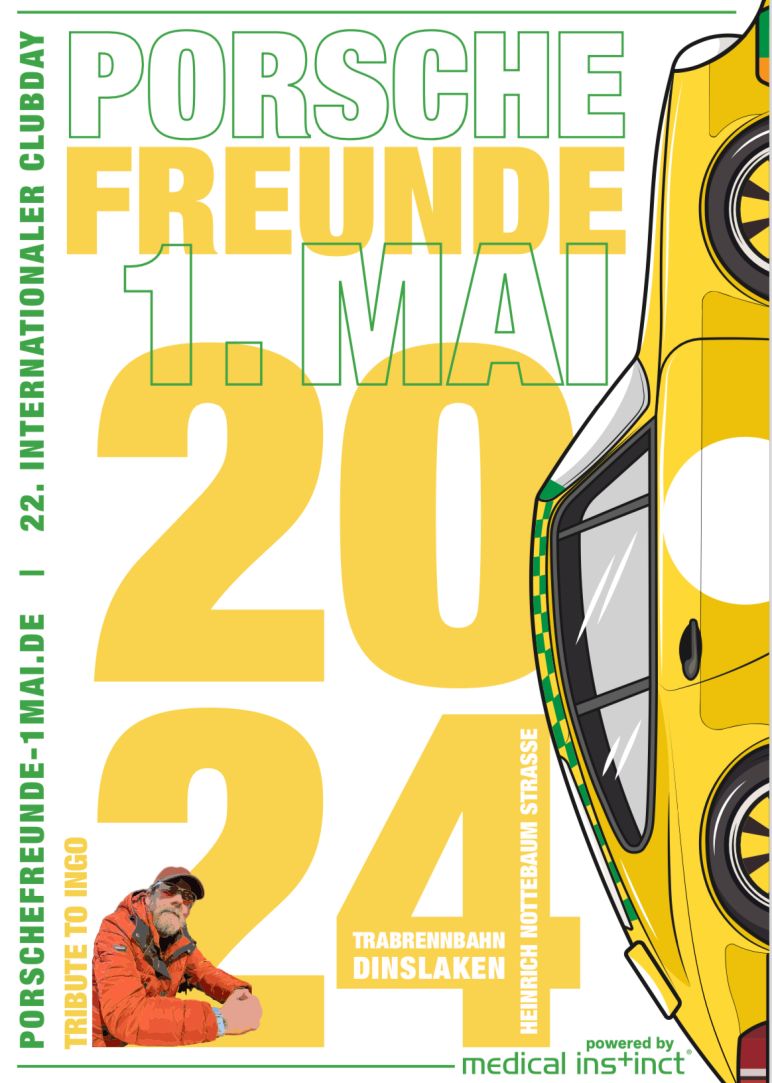 affiche de22. Internationaler Clubday der Porschefreunde