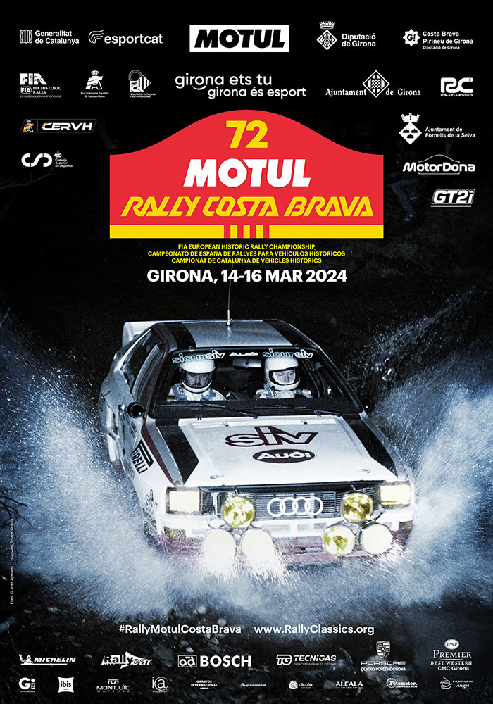 affiche de72 Rally Motul Costa Brava
