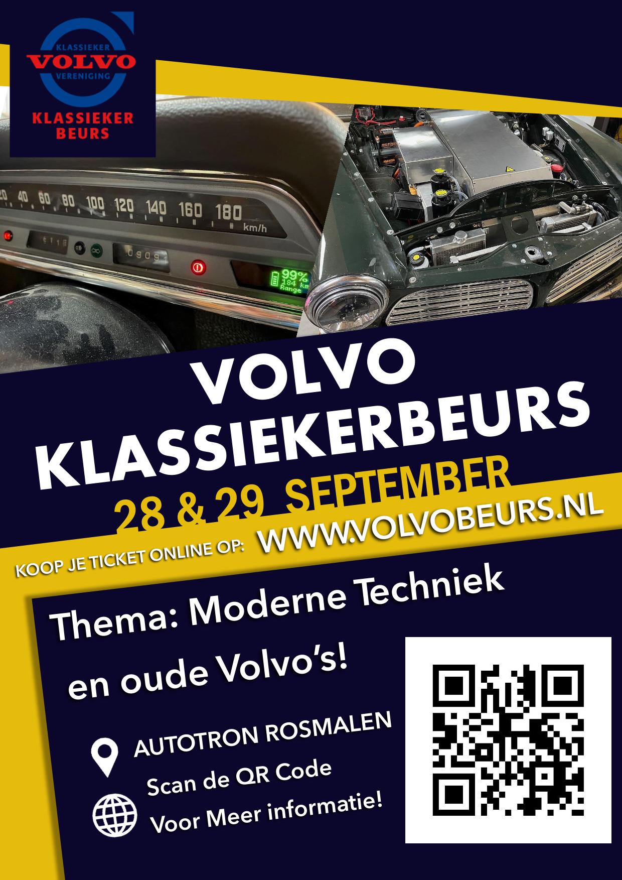 affiche deVOLVO  Klassieker Beurs