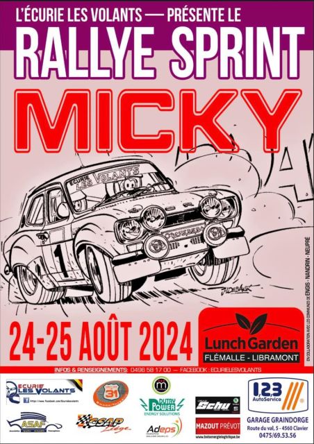 affiche deRallye Sprint